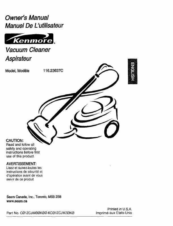 Kenmore Vacuum Cleaner 116_23637C-page_pdf